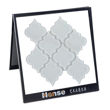 Modern Mosaic Kitchen Backsplash Arabesque Lantern Glass Tile